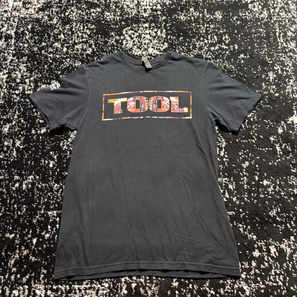 Tool Band Graphic T-Shirt Mens Small Black Los Angeles California Alex Grey Art